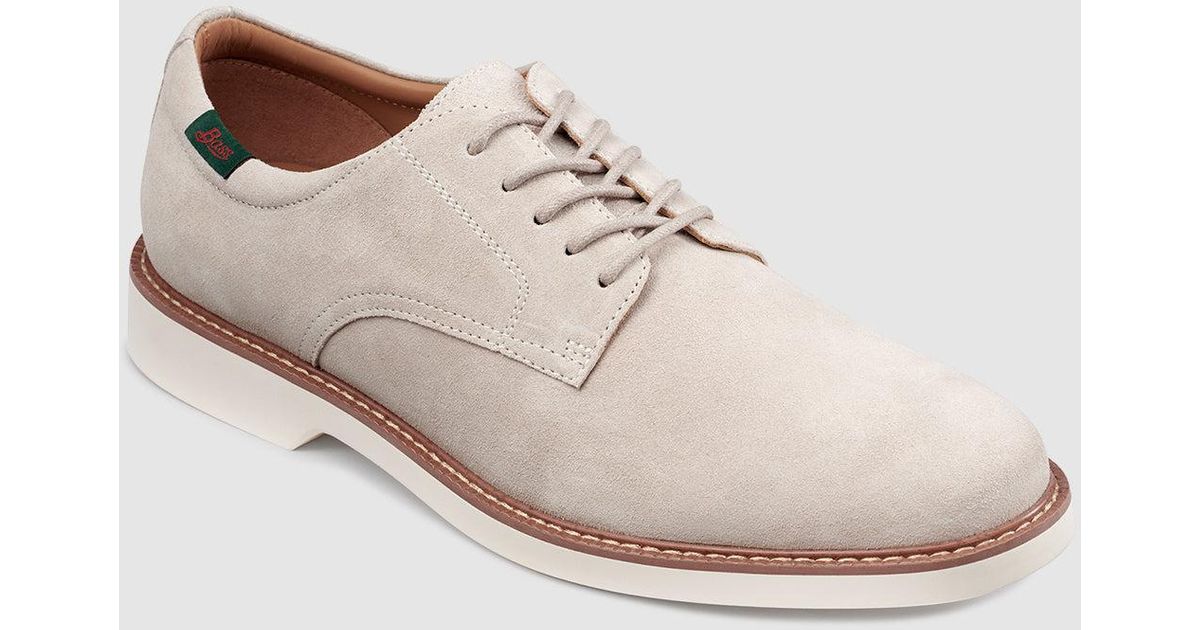 Bass Pasadena Nubuck Buck in White for Men Lyst