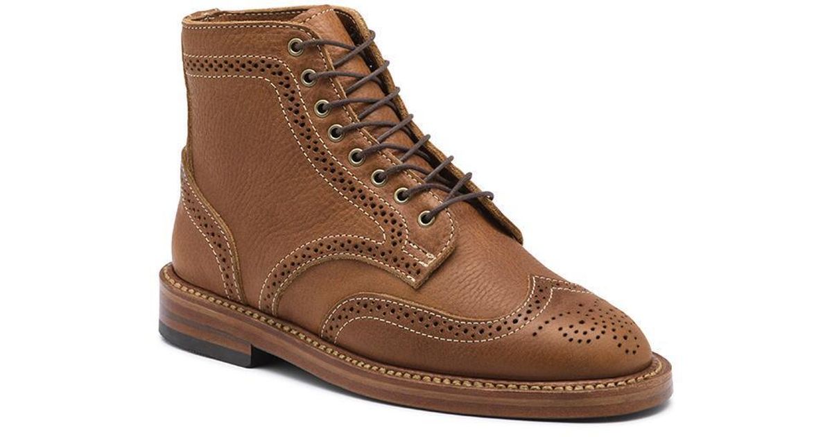 bass wingtip boots