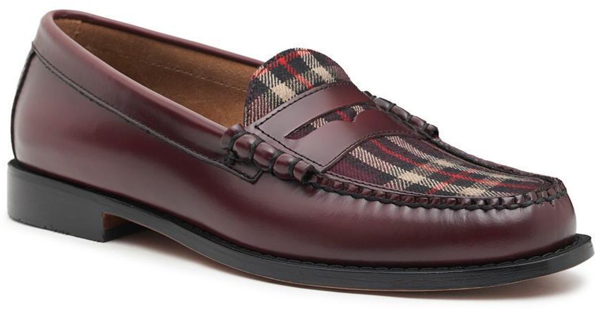 plaid weejuns