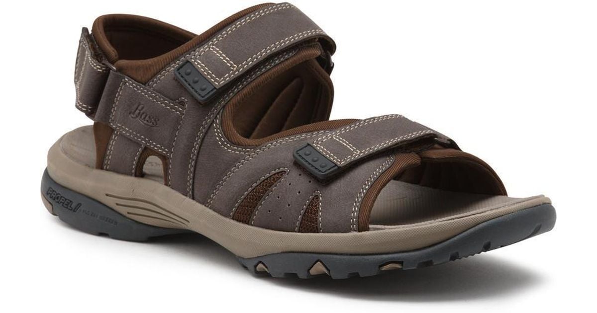 G.H.BASS Leather G.h. Bass Traveler Sandal in Brown for Men Lyst