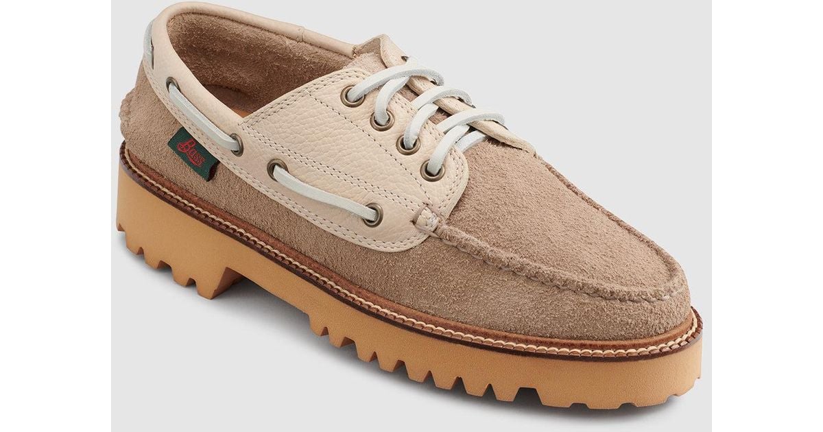 Bass Mixed Media Ranger Camp Moc Super Lug Shoes in