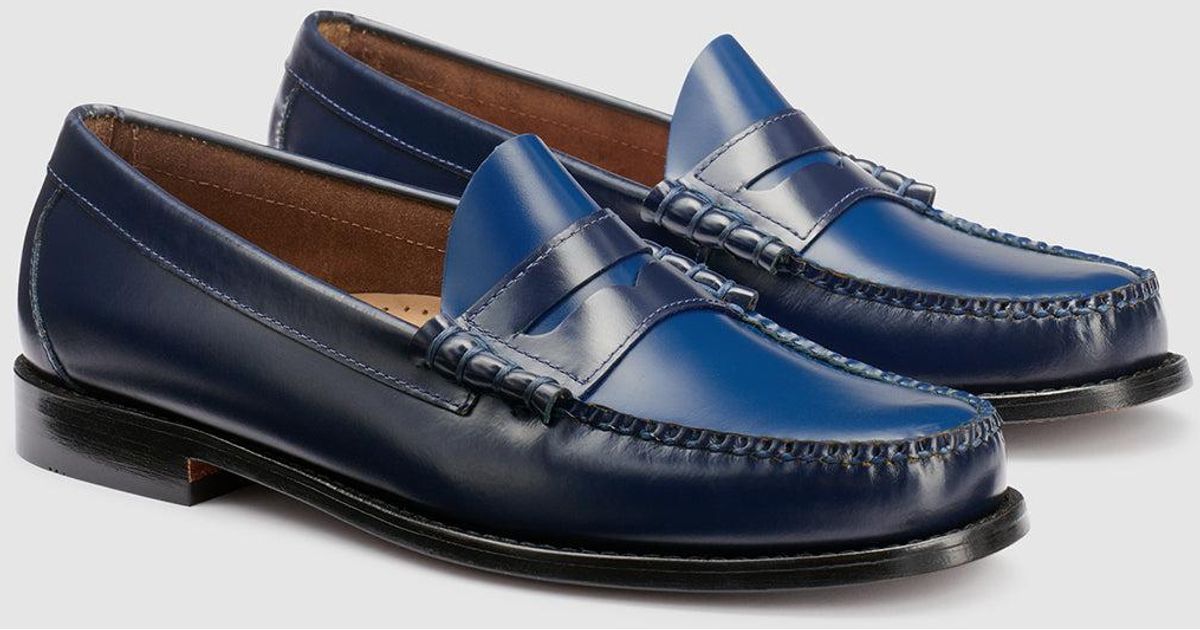 larson colorblock weejuns