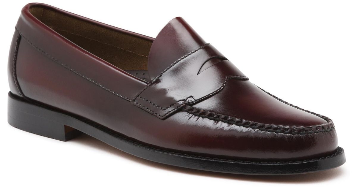 logan flat strap weejuns
