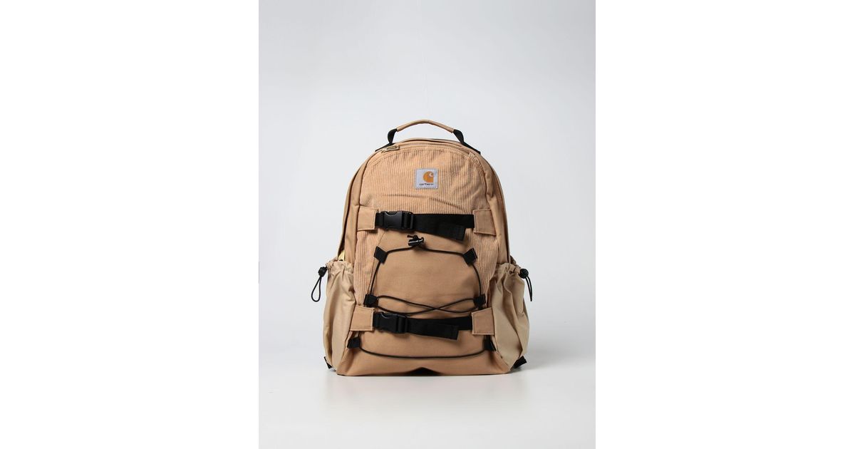 Carhartt Backpack With Logo in Brown for Men | Lyst