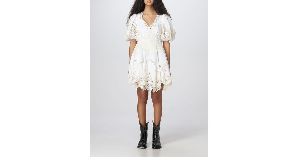 Zimmermann Dress in White Lyst