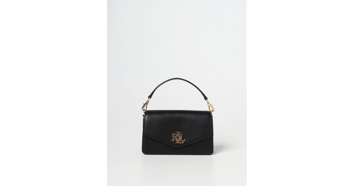 Polo Ralph Lauren Mini tasche in Schwarz Lyst DE