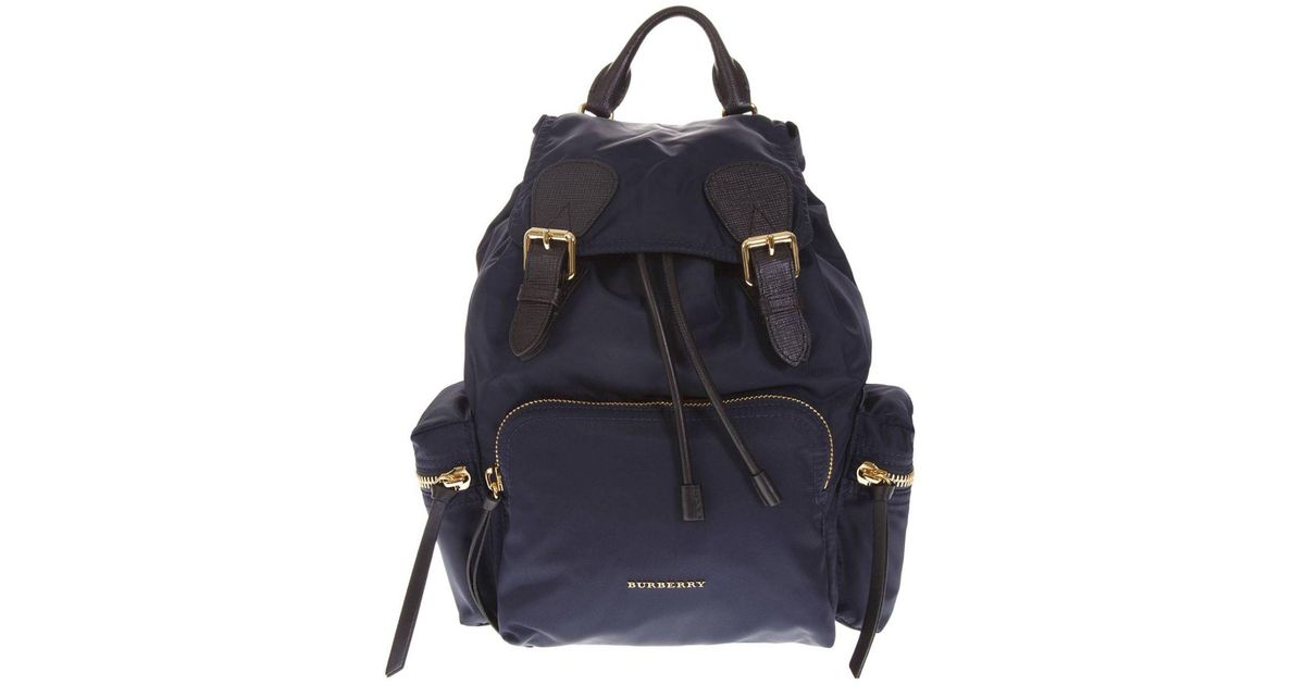 Burberry sales backpack blue