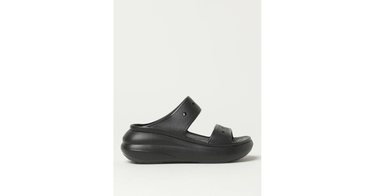 Crocs flat sandals cheap