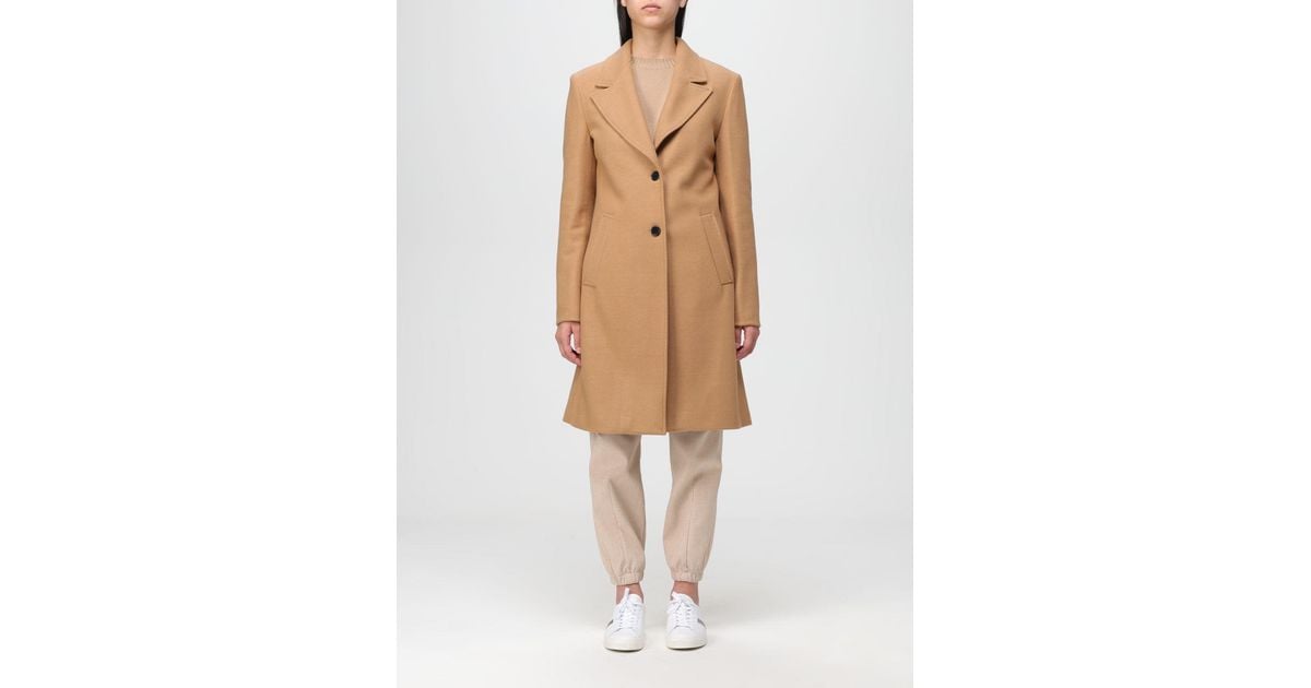 Liu Jo Coat in Natural Lyst UK