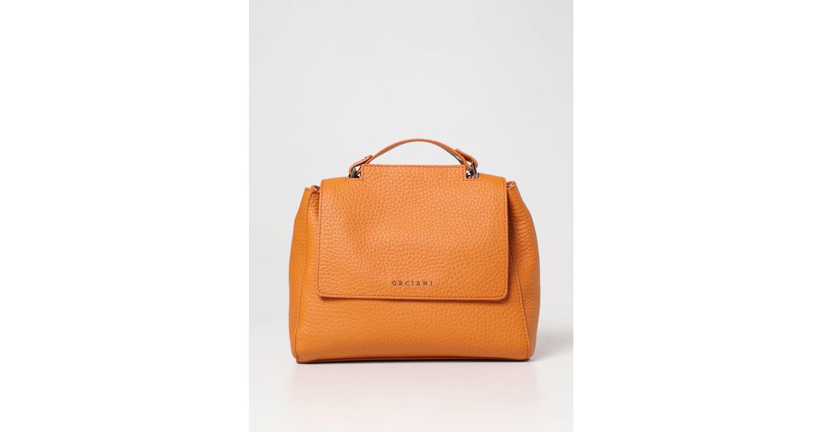 Orciani Shoulder Bag in Orange | Lyst