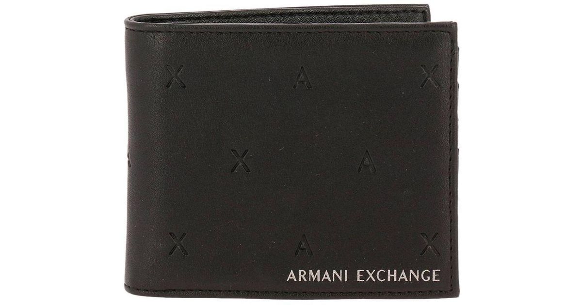 armani exchange mens wallet