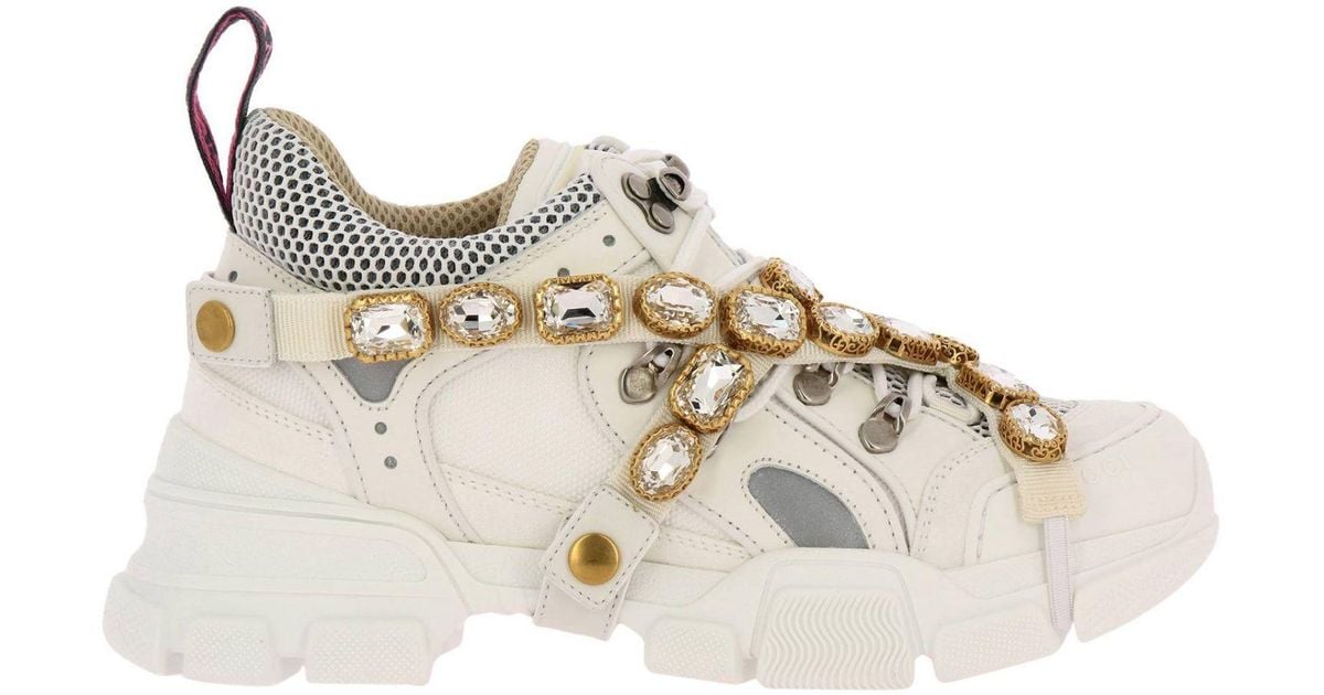 gucci shoes with rhinestones