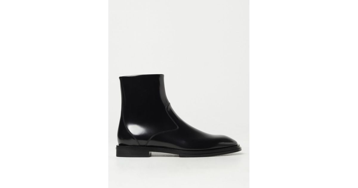 alexander mcqueen black boots