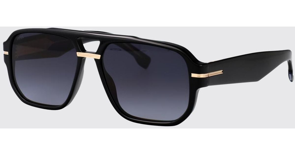 BOSS Acetate Sunglasses in Black for Men | Lyst