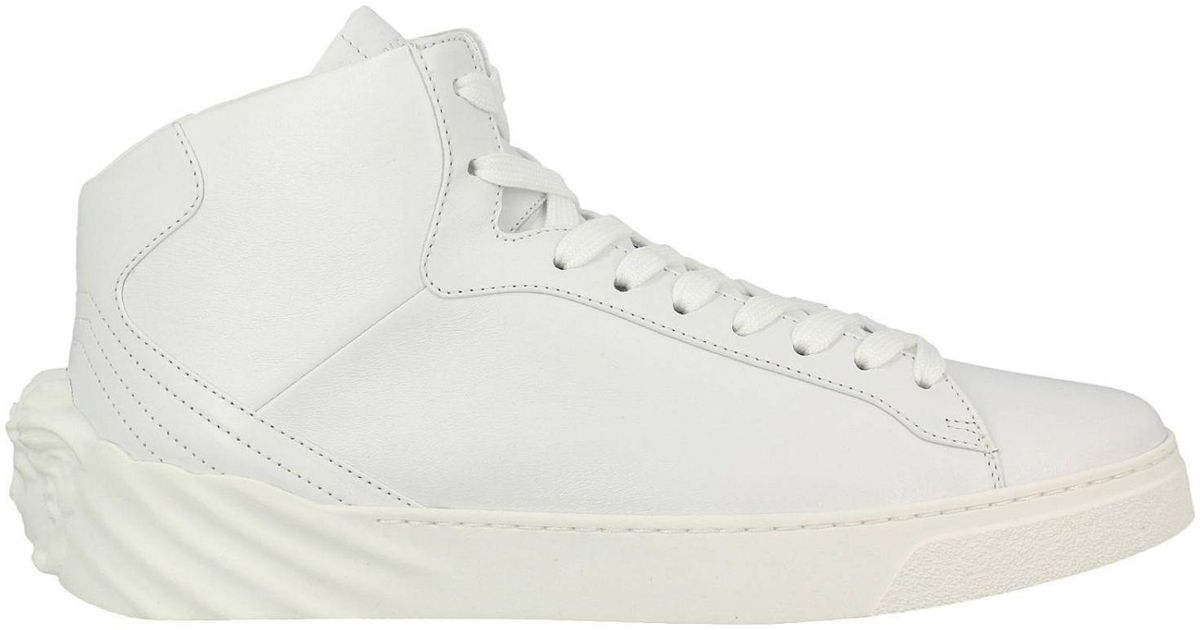 Versace Leather Sneakers Shoes Men in 