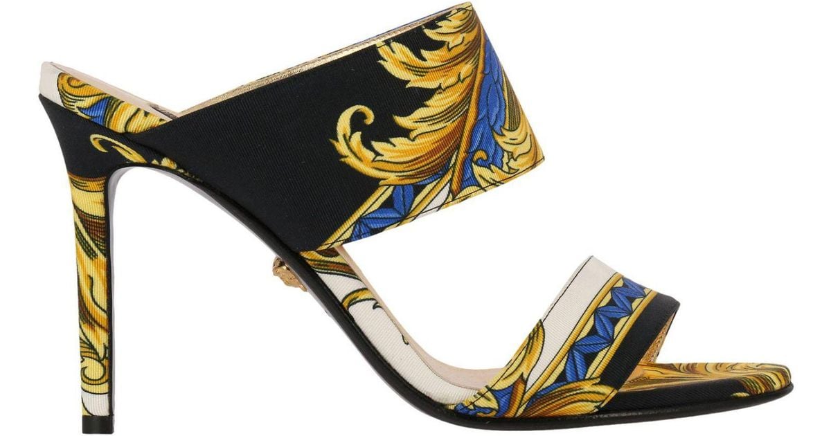 versace shoes womens heels