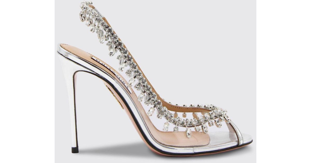 Aquazzura crystal heels sale