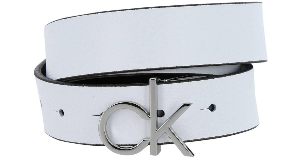 White calvin klein belt Clearance