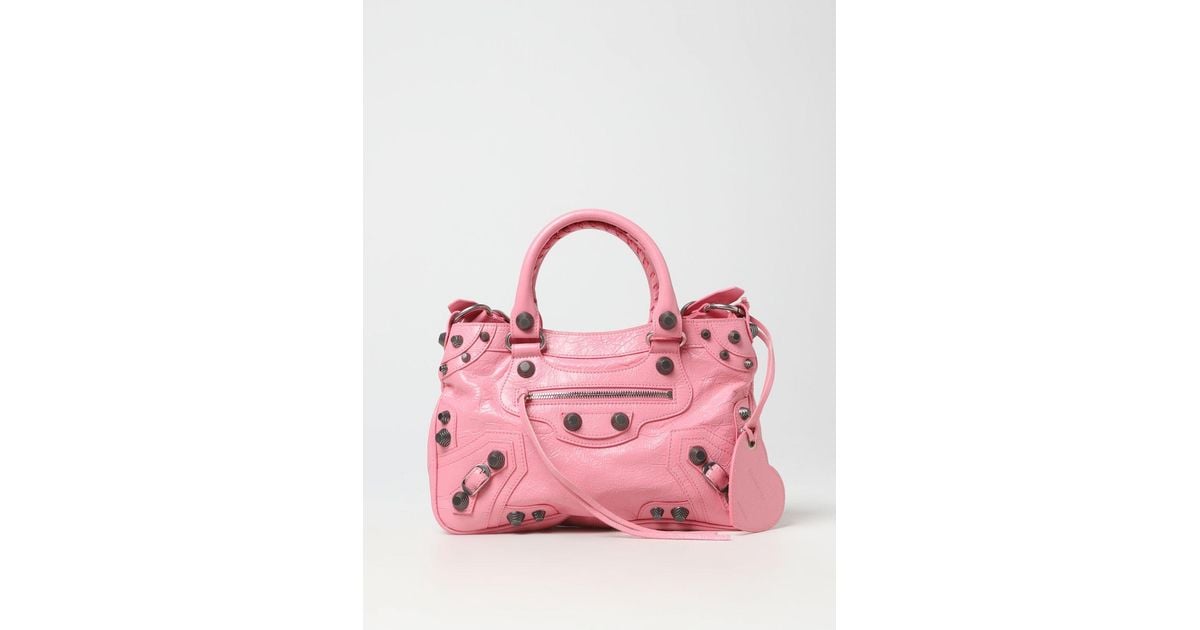 Balenciaga Handbag in Pink | Lyst