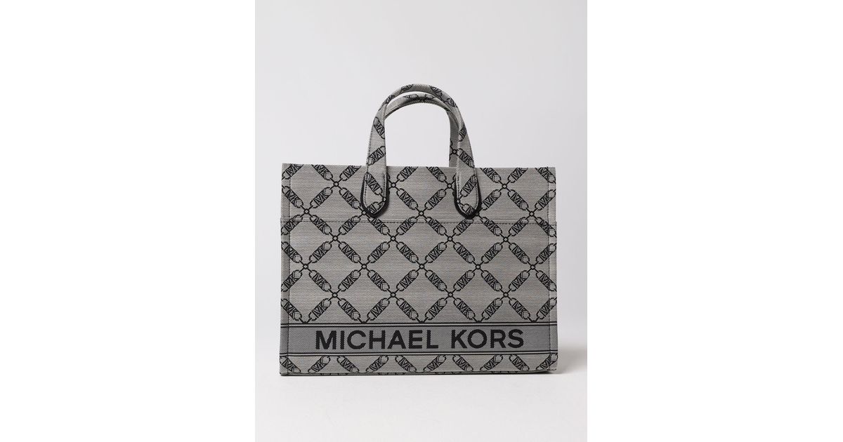 Michael Kors Tote Bags in Gray | Lyst