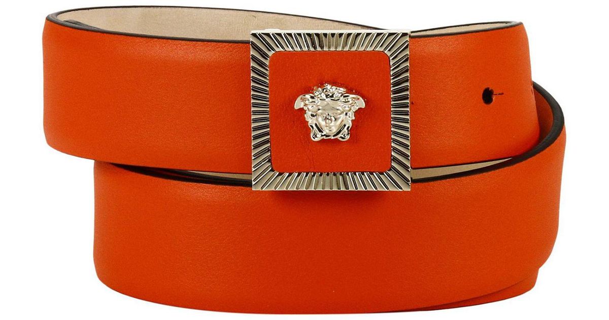 Versace belt orange Clearance
