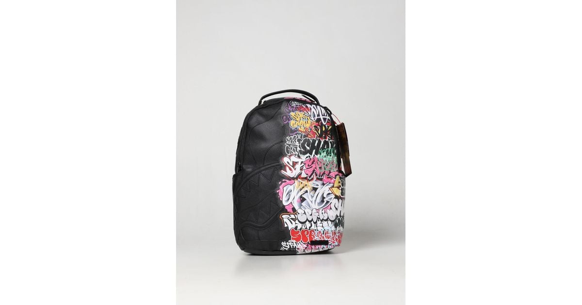 Sprayground Half Graff 2 Backpack in Black for Men Lyst Canada