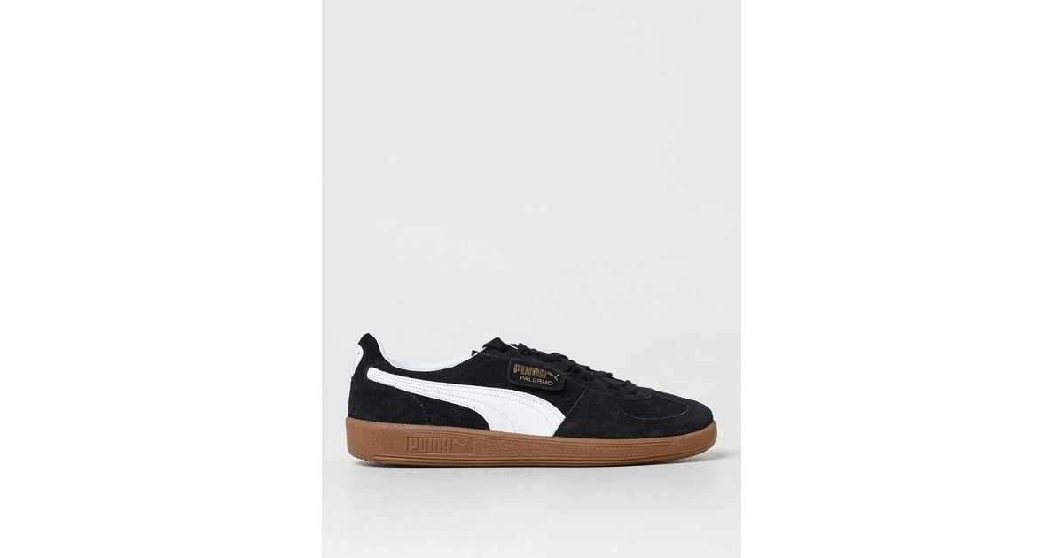 Black puma trainers hotsell