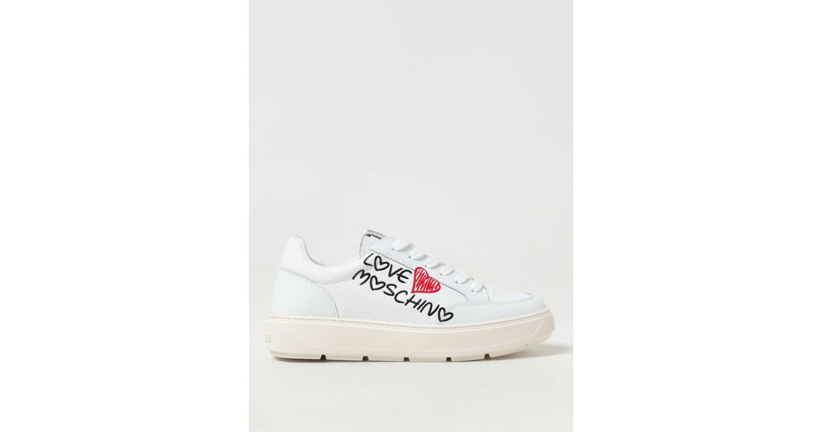 stiefel love moschino