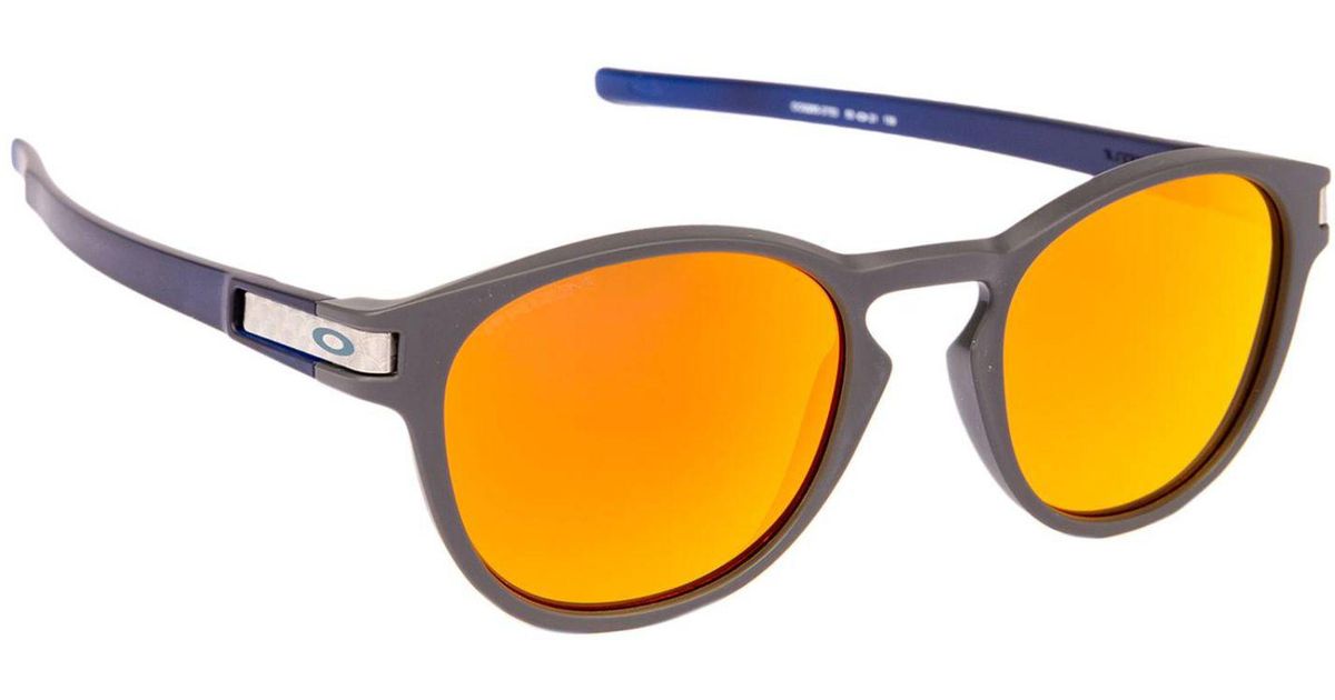 Oakley Eyewear Men In Grey 1 Orange For Men Lyst 