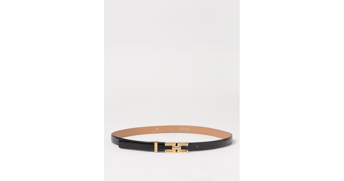 Elisabetta Franchi Belt in White Lyst UK