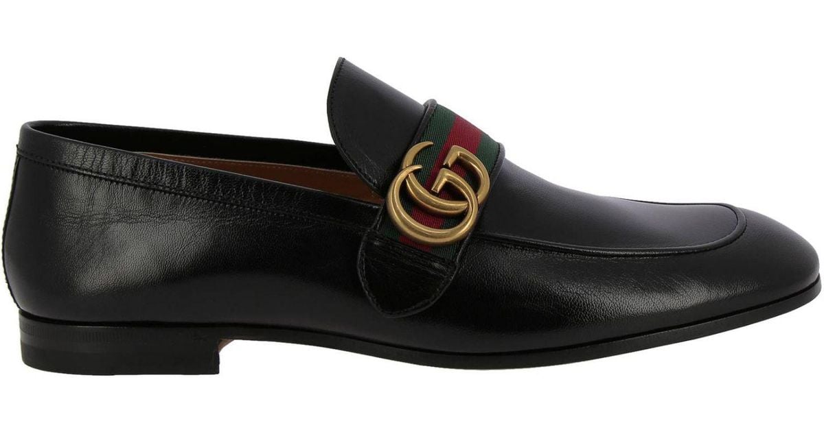 Gucci Loafers Shoes Men in Black for Men | Lyst