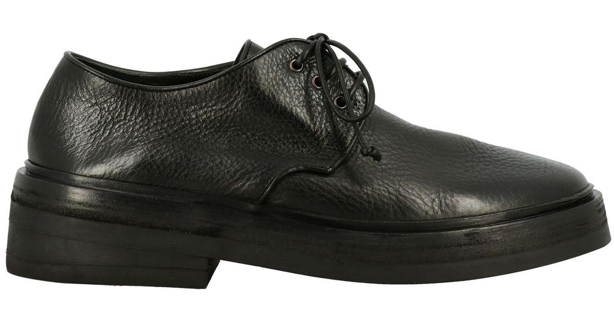 Marsèll Leather Brogue Shoes in Black for Men - Lyst