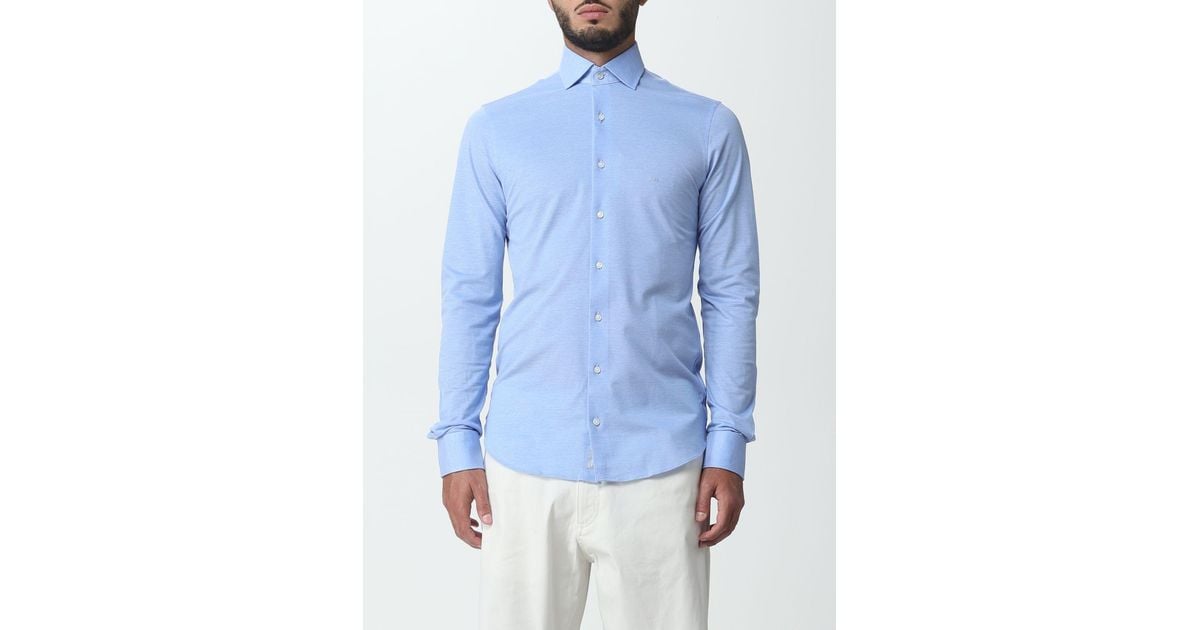 Michael Kors Shirt in Blue for Men Lyst Canada