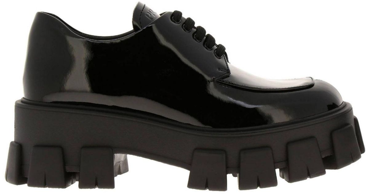 prada metallic oxford