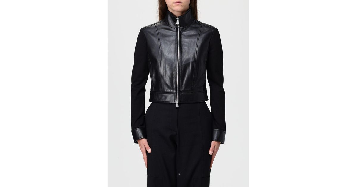 PINKO Black Nylon Sleveless Jacket main image 1