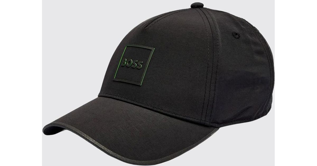 BOSS Hat in Black for Men | Lyst