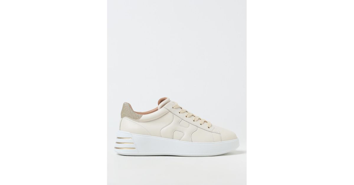 Hogan Maxi Platform Sneakers Interactive Design in White | Lyst UK