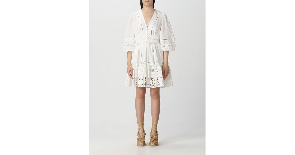 Zimmermann Dress in White Lyst