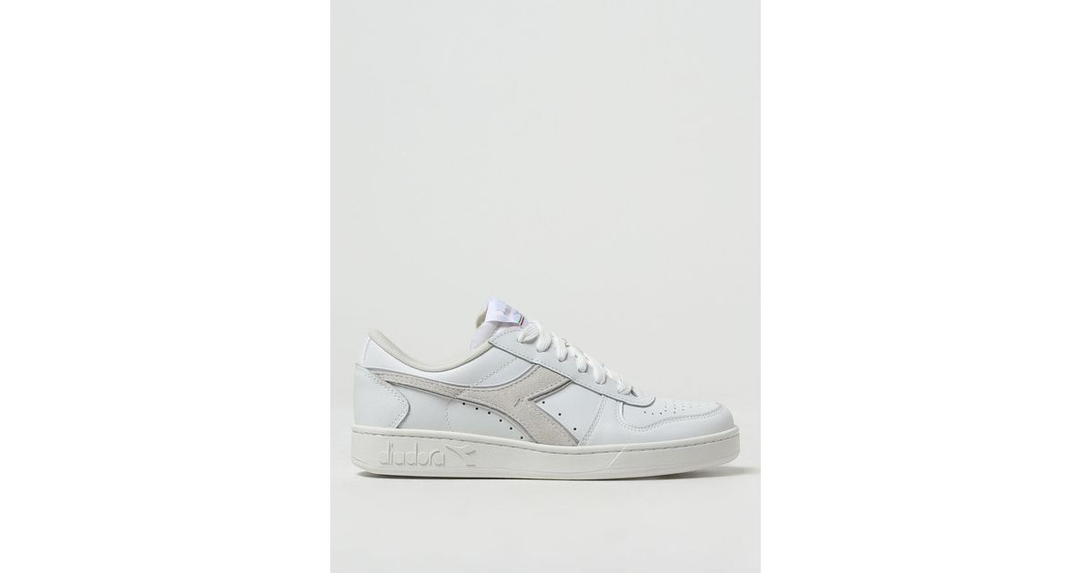 Diadora white cheap
