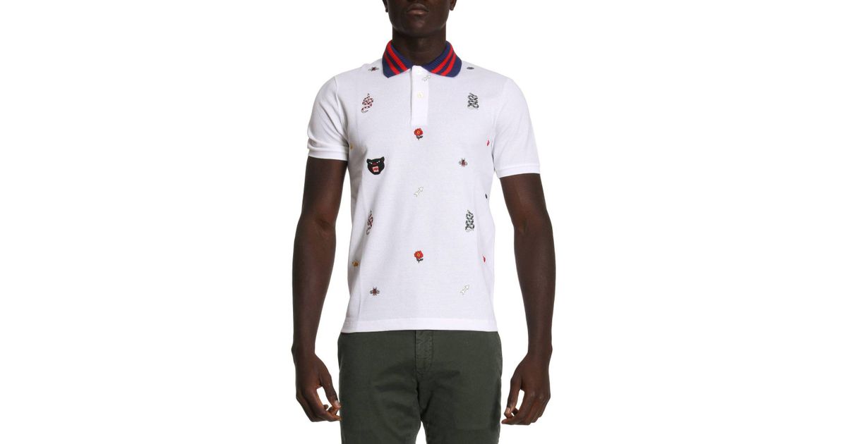 gucci shirt men white