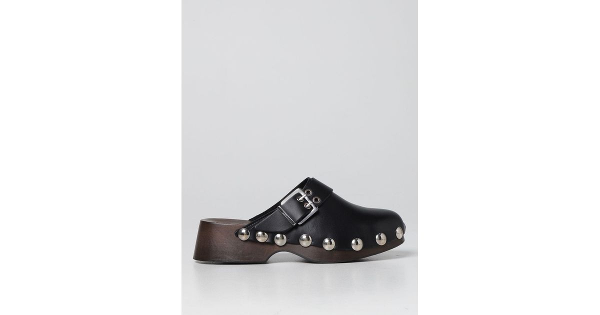 Ganni Flat Shoes in Black | Lyst