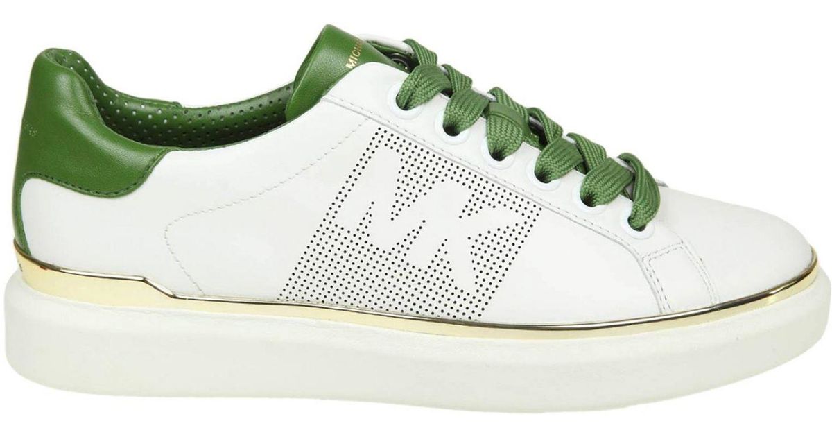 green michael kors sneakers