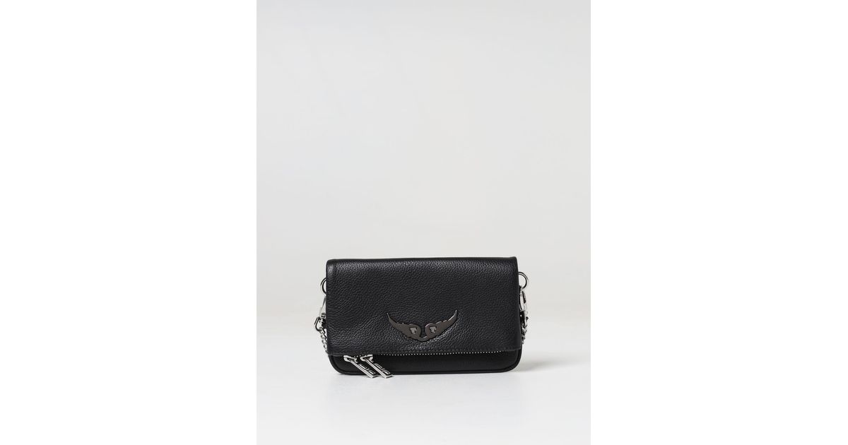 ZADIG & VOLTAIRE: mini bag for woman - Black  Zadig & Voltaire mini bag  LWBA02381LWB online at
