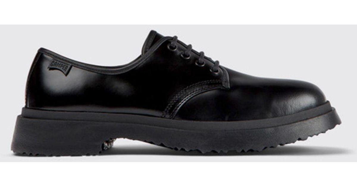 Camper Brogue Shoes in Black for Men | Lyst