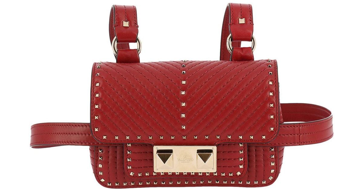 valentino red mini bag