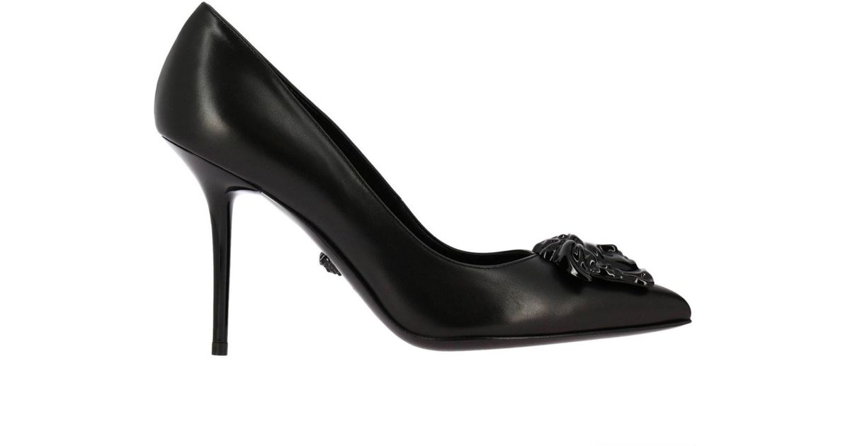 Versace Leather Pumps Shoes Women in 