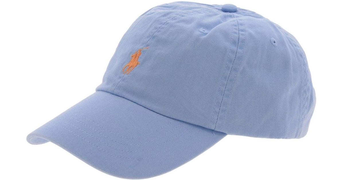 light blue ralph lauren cap