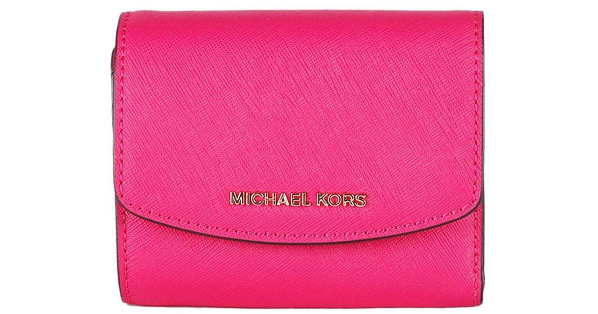 michael kors wallet women pink