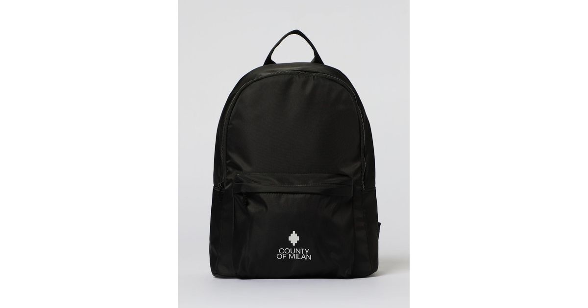Marcelo Burlon Backpack in Black for Men | Lyst