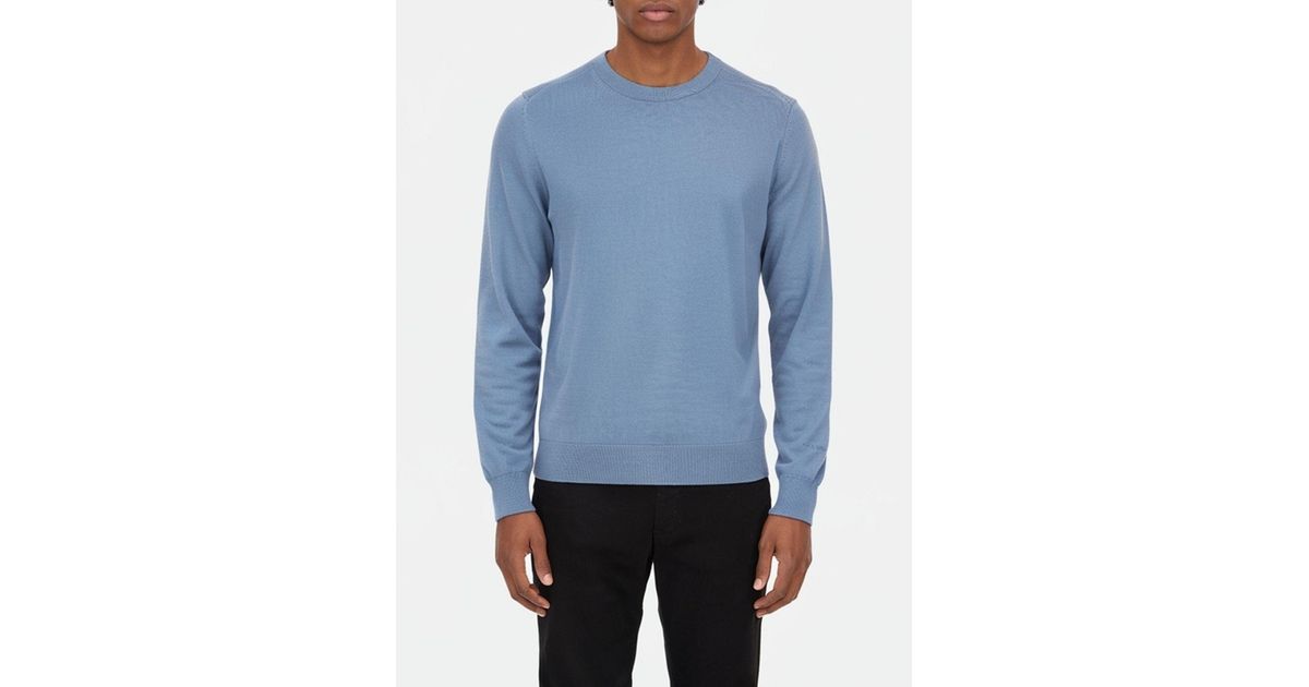 Pull Paul Smith Homme Bleu Taille M - Coton Maille Col Rond - Occasion Parfait état